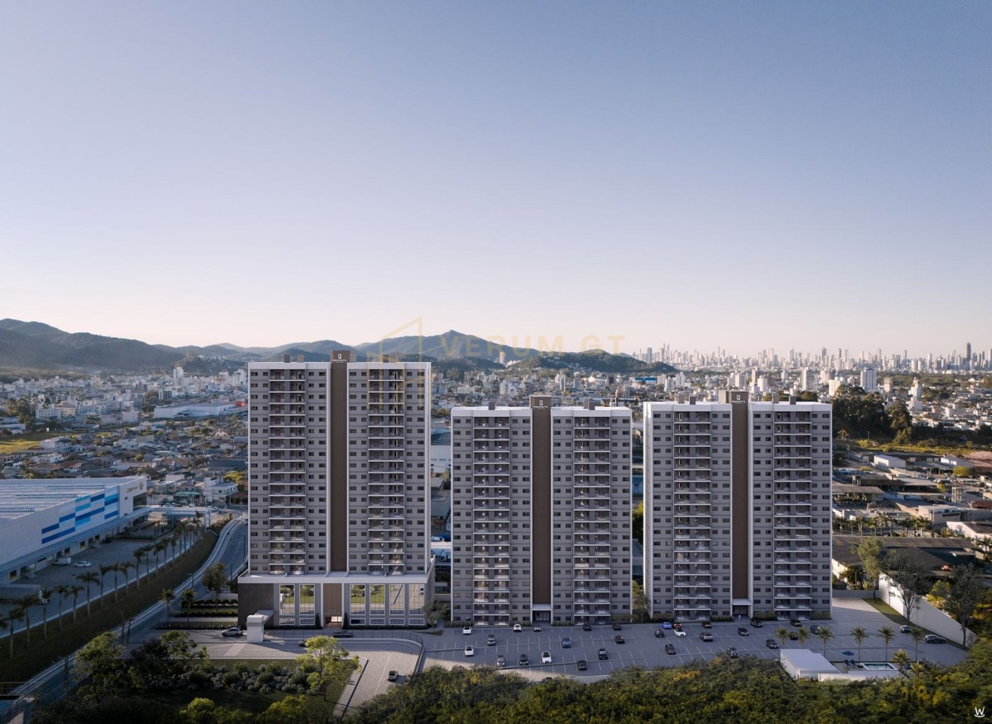 Apartamento 2 Quartos | Excelente Localização | Projeto moderno e funcional