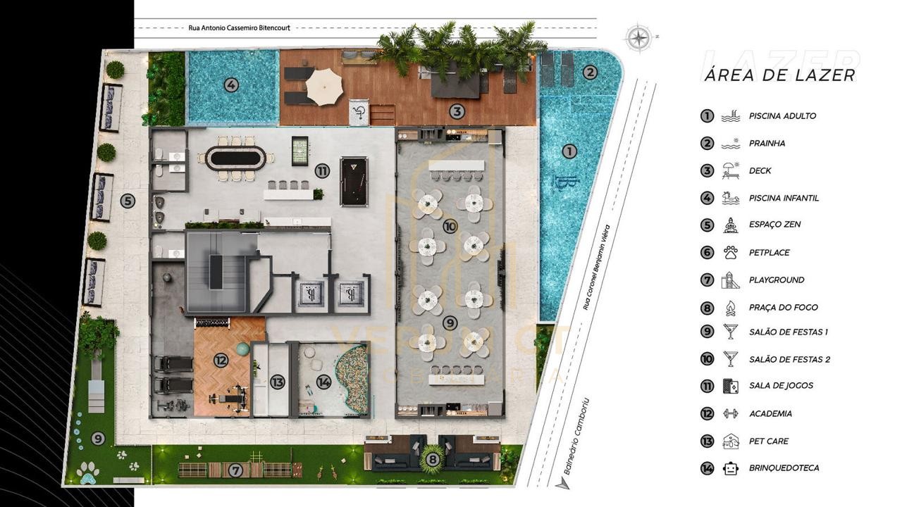 Apartamento alto padrão | 3 Suítes | Área de lazer completa 