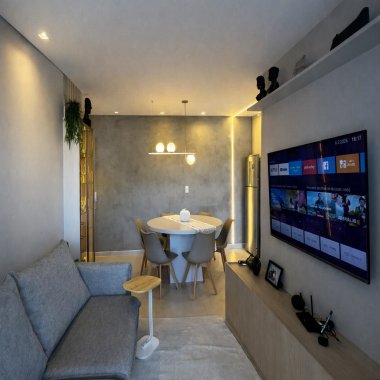 Apartamento Moderno com Automação Inteligente | 2 Quartos | Garagem coberta